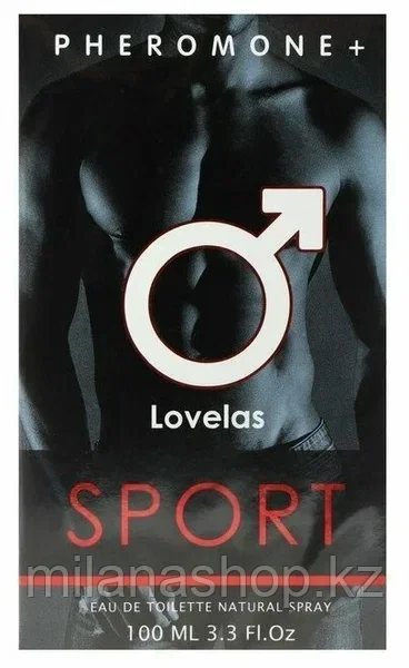 Туалетная вода мужская с феромонами Lovelas Sport, 100 мл (по мотивам Allure Homme Sport (Chanel)