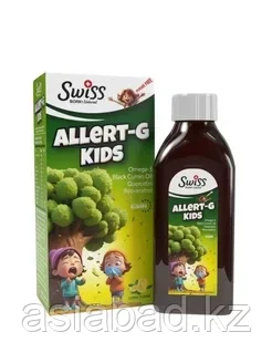 Swiss Bork Natural Allert-G Kids ( детский сироп имунный комплекс от аллергии ) 150 ml, фото 1