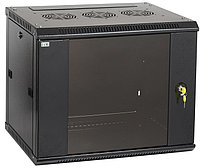 ITK  LWR5-09U64-GF Шкаф LINEA W 9U 600x450 мм дверь стекло, RAL9005