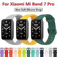 Силиконовый ремешок для часов для Xiaomi Mi Band 7 Pro, браслет, аксессуары для умных часов Mi Band 7pro,