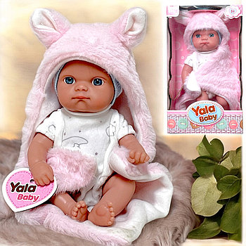 Yl2210 Пупс мальчик с одеялом Yala baby