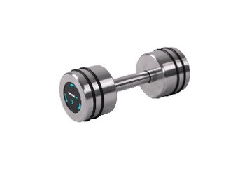 Гантель хромированная HAMMERGYM 1 кг OK1025A