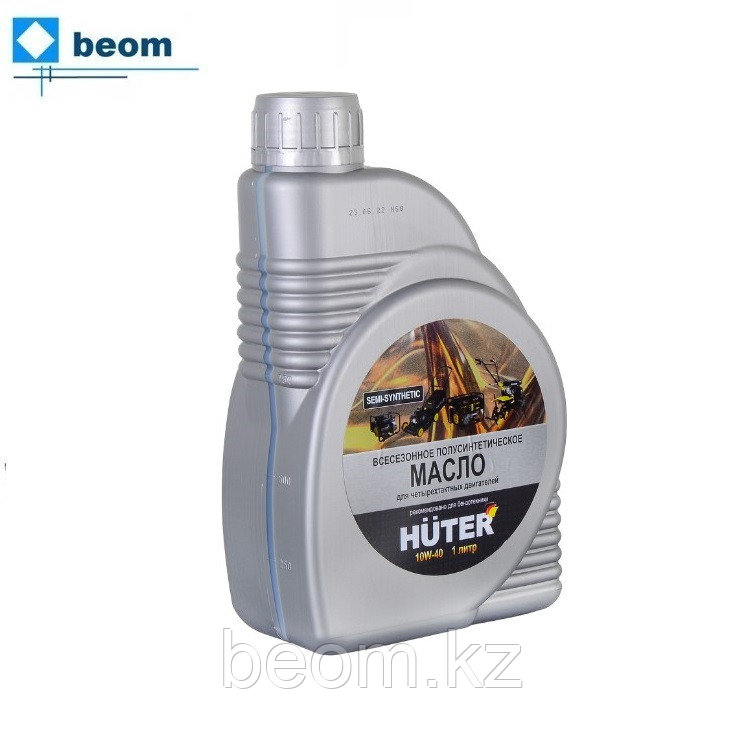 Масло моторное 10W-40 полусинтетическое для четырёхтактных двигателей Huter
