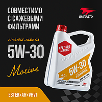Моторное масло ВМПАВТО 5W-30 API SN/CF C3
Синтетическое