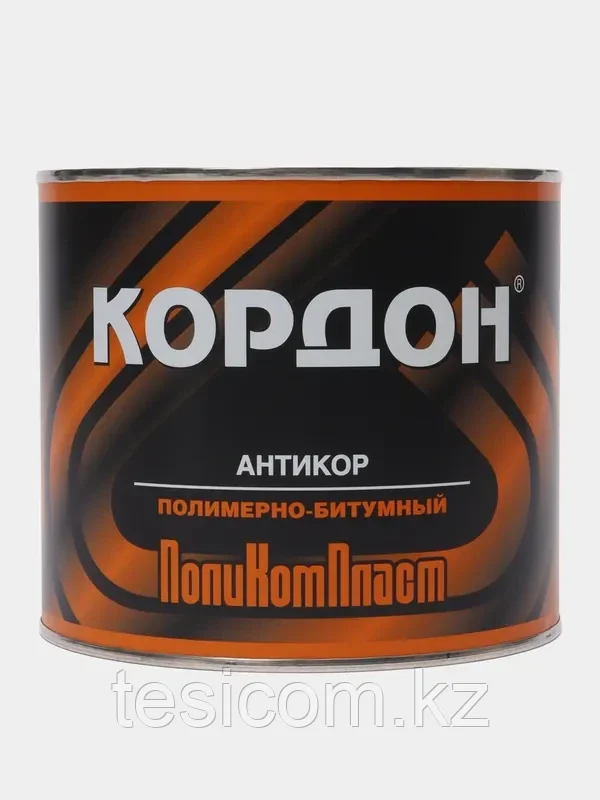 Антикоррозийное покрытие "Кордон" полимерно -битумный 2,3 кг купить в ...