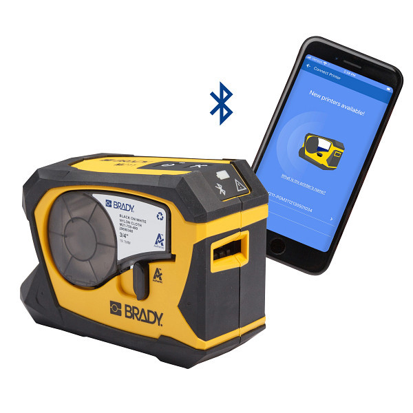 Портативный маркировочный принтер этикеток, наклеек, бирок | BRADY M211 с Bluetooth