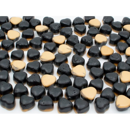 Мармелад HALAL "Сердце с начинкой" лакрица, соленая карамель " 1кг /Dolber RAVAZZI Италия/