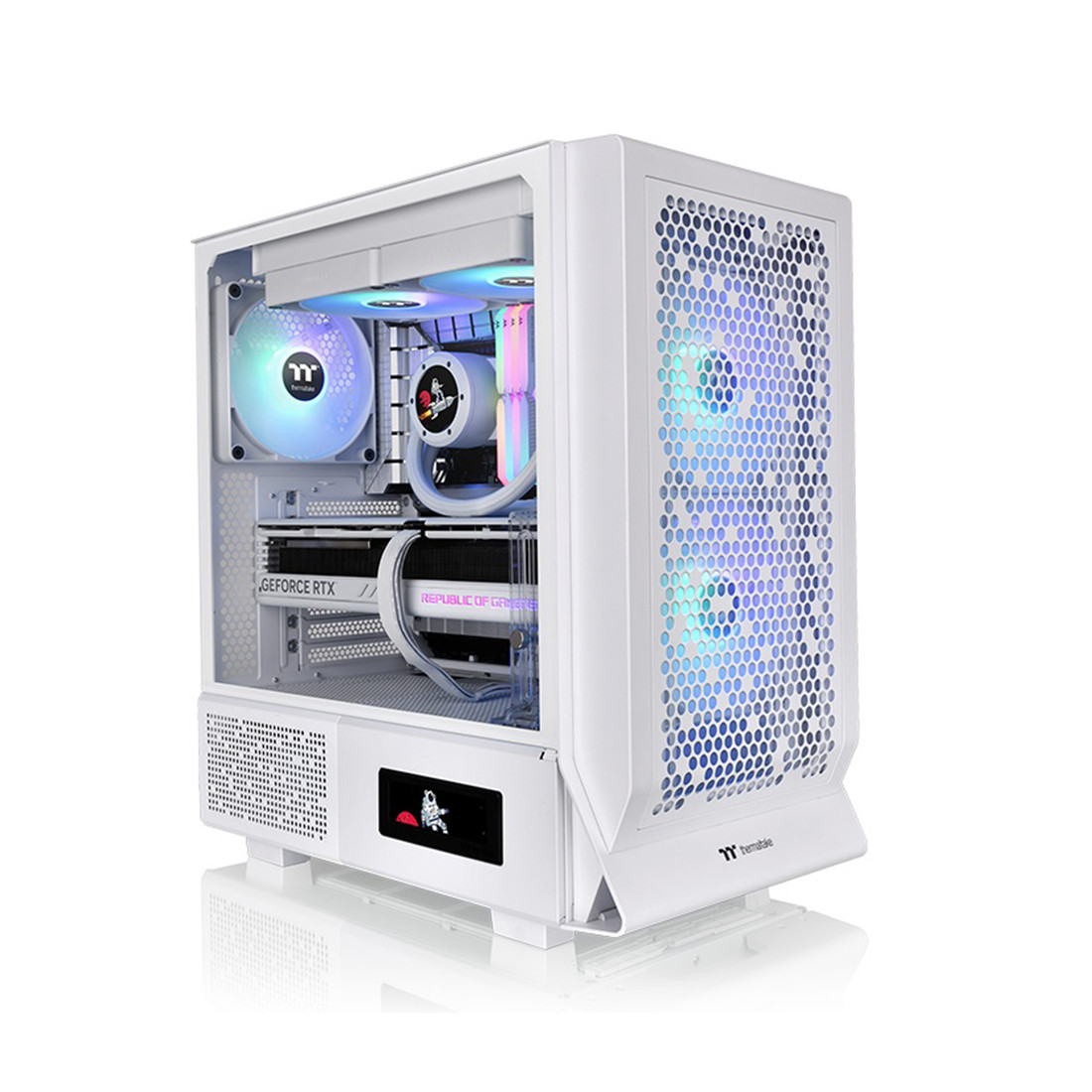 Компьютерный корпус Thermaltake Ceres 330 TG ARGB Snow без Б/П 2-018225 CA-1Y2-00M6WN-01