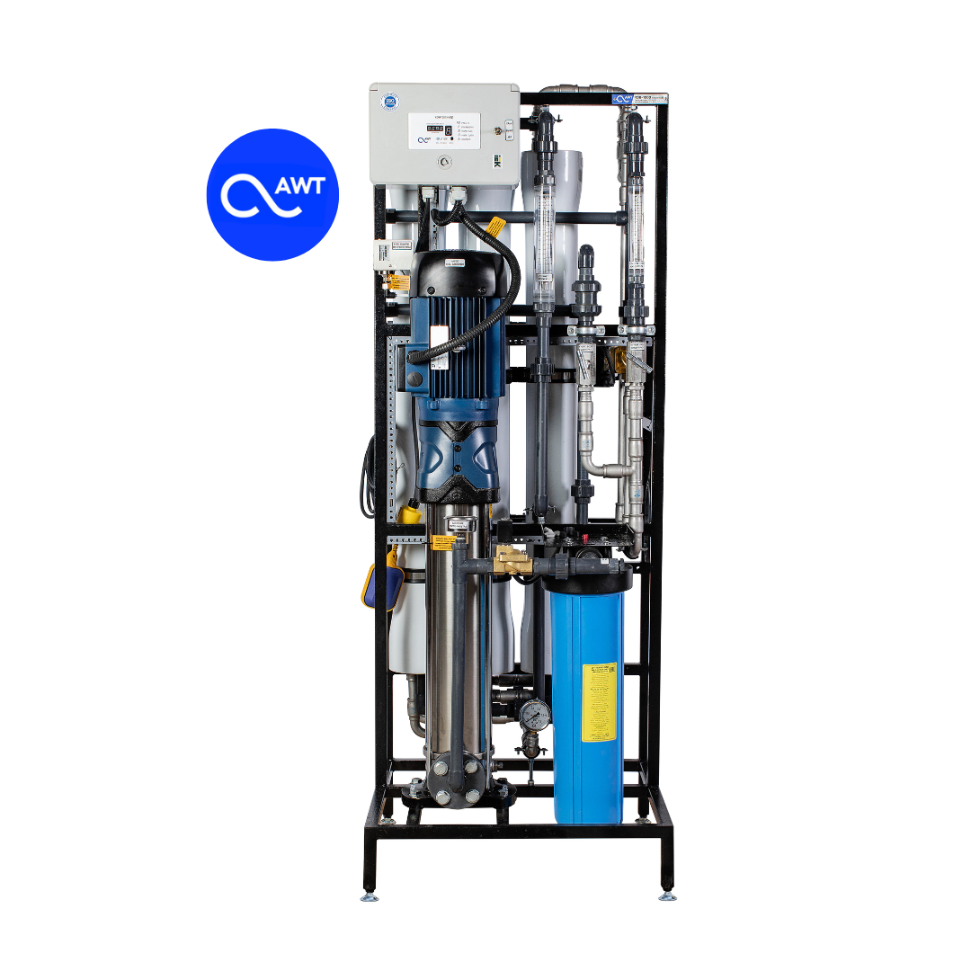AWT ROB-1000L (6/4040) - установка обратного осмоса на солоноватую воду с насосом