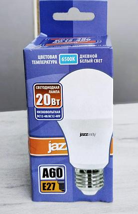 Лампа светодиодная низковольтная PLED-A60 20Вт 6500К E27 AC\DC 12-48V, фото 1