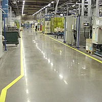 Наливной полимерный пол в коммерческих зданиях