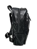 Многофункциональный городской рюкзак их качественной эко кожи "Cantlor", отсек для ноутбука., фото 5