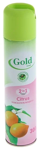 Освежитель воздуха Gold Wind 300мл (Citrus)