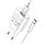 Зарядное устройство Hoco C109A Fighter single port QC3.0 charger set(Type-C)(EU) white, фото 5