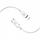 Зарядный кабель Borofone BX113 Lenny PD silicone charging data cable iP (L=1M) white, фото 3