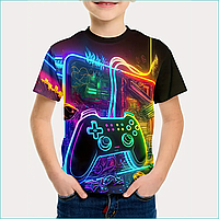 Детская футболка "PlayStation" (Рост 128-140) 8-9 лет