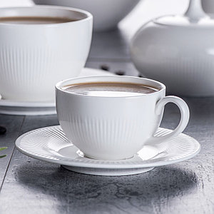 Кофейная пара (чашка + блюдце) 90 мл Royal Lance TUC2884 TUDOR