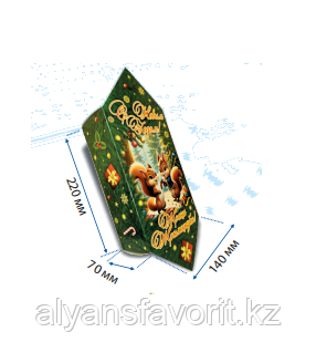 Коробка для новогодних подарков «Конфета», фото 1