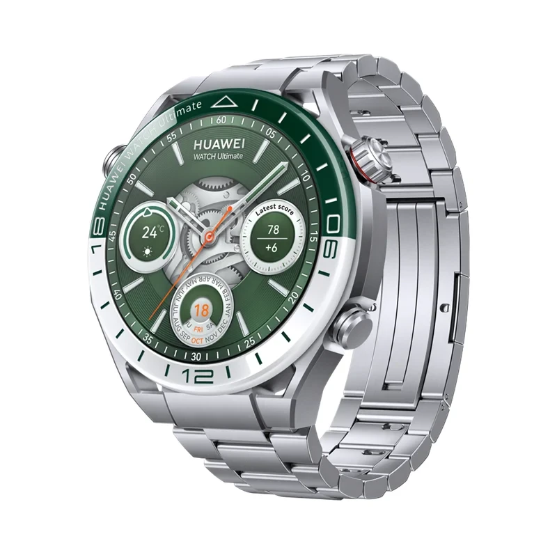 Huawei Watch Ultimate WDS-B19 Alloy Case Titanium Strap (зелёный), фото 1