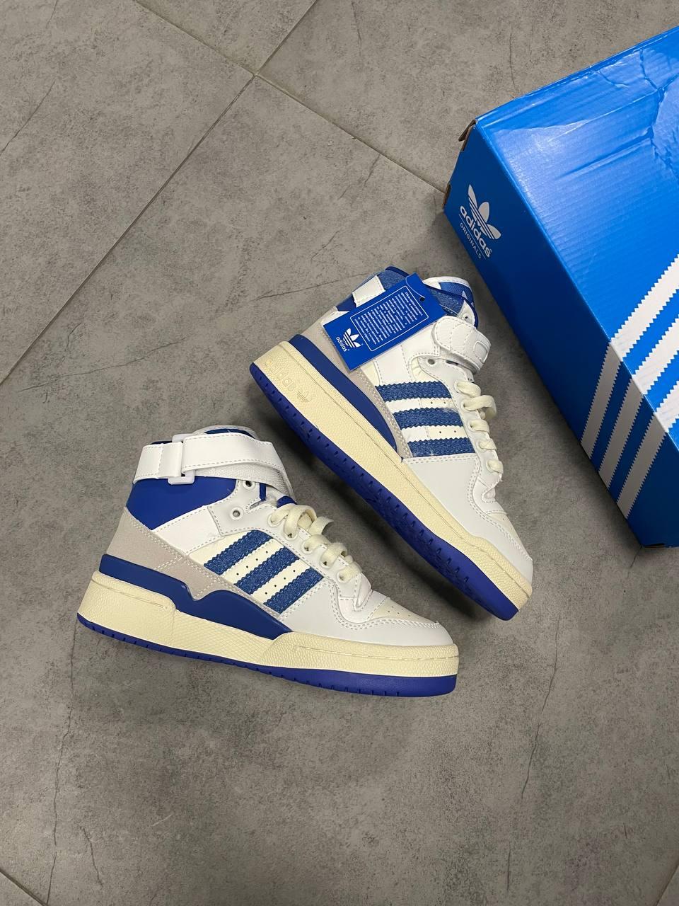 Кроссовки Adidas Originals FORUM Зима Премиум Качество