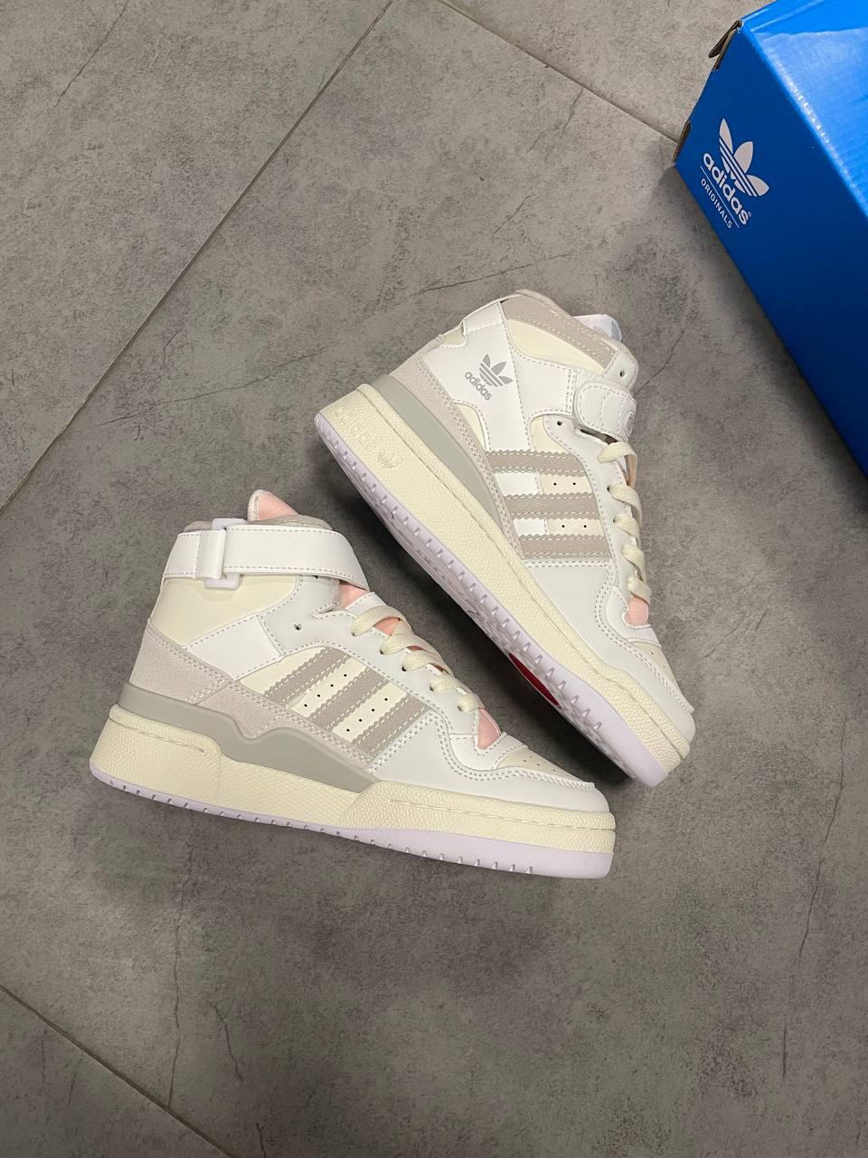 Кроссовки Adidas Originals FORUM Зима Премиум Качество, фото 1