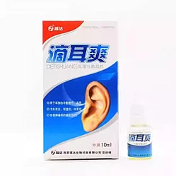 Противовоспалительные капли для ушей "Диершуанг" (Diershuang), 10 ml