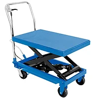 Стол подъемный мобильный 450  кг, 815x500 мм, H=280-860 мм TP05001 (BIG RED)