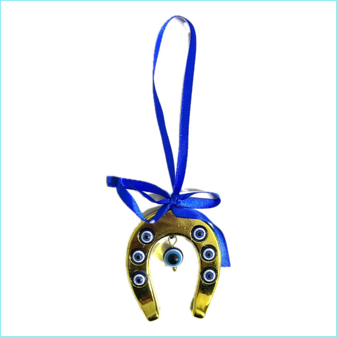 Амулет-оберег от сглаза "Подкова" Золото (6 см)