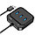 Converter Hoco HB31 Easy 4-in-1 converter(USB to USB3.0*4)(L=1.2M), Black, фото 4