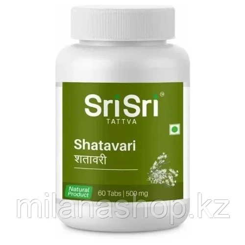 Шатавари ( Shatavari Sri Sri  ) для женского здоровья 60 таб, фото 1
