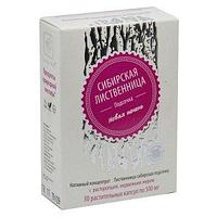Бальзам «Лиственница сибирская подсочка» Новая печень, капсулы №30*0,5г.