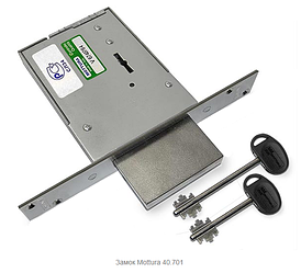 Сувальдный врезной замок Mottura 40.701.60