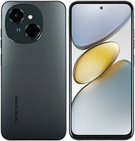 Смартфон TECNO SPARK Go 1 (KL4) 4 ГБ/64 ГБ чёрный (Startrail Black)