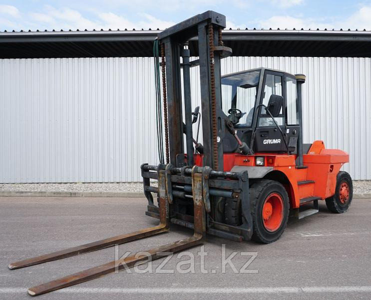 Вилочный дизельный погрузчик Linde H120, Грузоподъемность 12000 кг