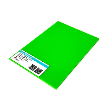 QUEEN Акрил 1,8мм (салатовый 635) 1,22мХ2,42м