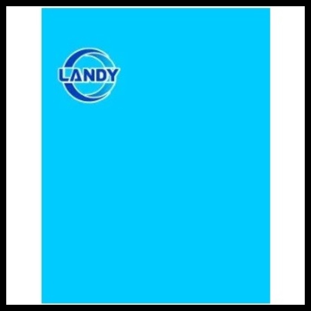 Пленка ПВХ Landy (Алькорплан) для бассейна (цвет - голубой, ширина = 1,80 м, армированная)