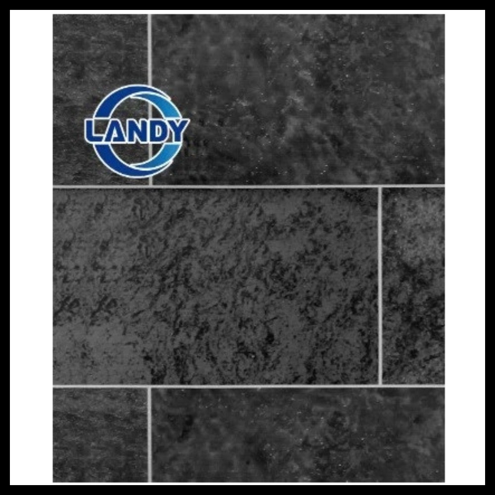 Пленка ПВХ Landy (Алькорплан) для бассейна (цвет - большие плиты, ширина = 1,80 м, армированная)