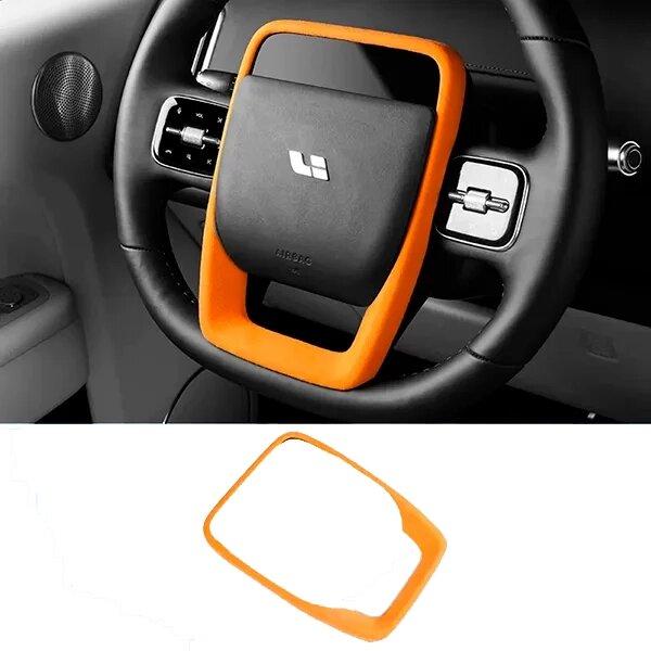 Оранжевая вставка для рулевого колеса моделей Lixiang L6, L7, L8, и L9