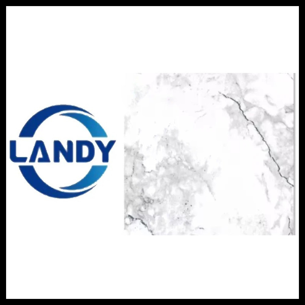 Пленка ПВХ Landy (Алькорплан) для бассейна (цвет - белый мрамор, ширина = 1,80 м, армированная)