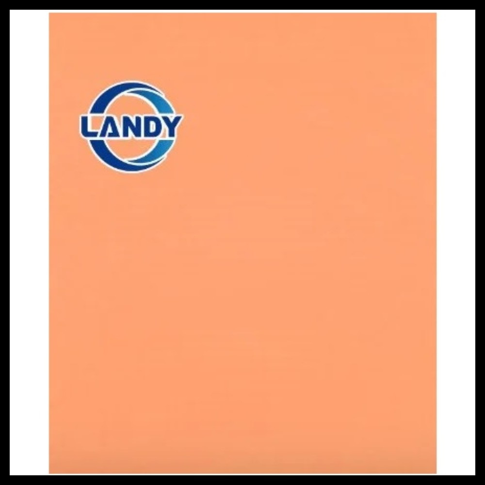 Пленка ПВХ Landy (Алькорплан) для бассейна (цвет - оранжевый, ширина = 1,80 м, армированная)