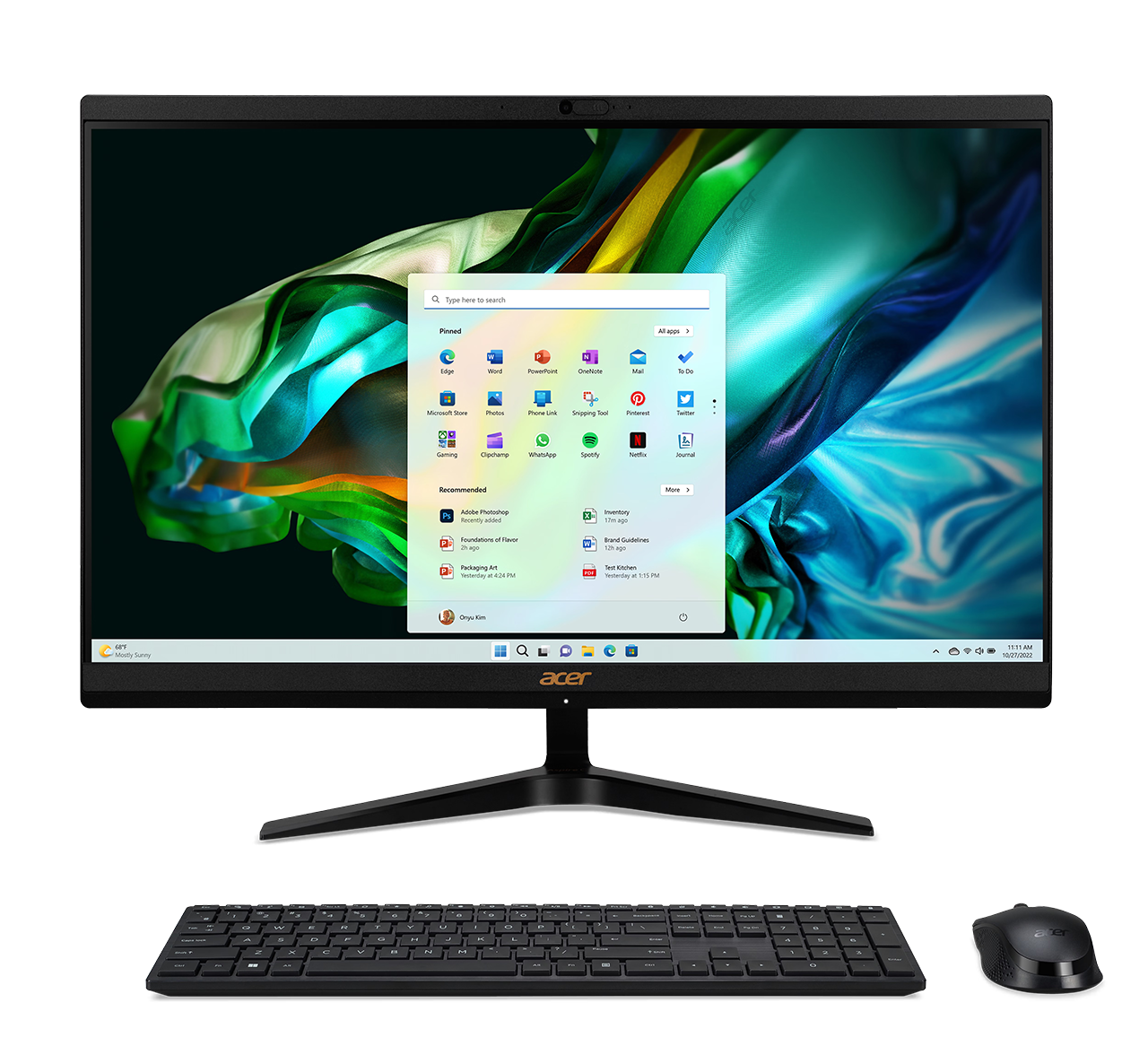 Моноблок Acer Aspire C24-1800 23.8" Core i5-1335U/16Gb/1Tb SSD/Win11Pro (DQ.BKMMC.005)