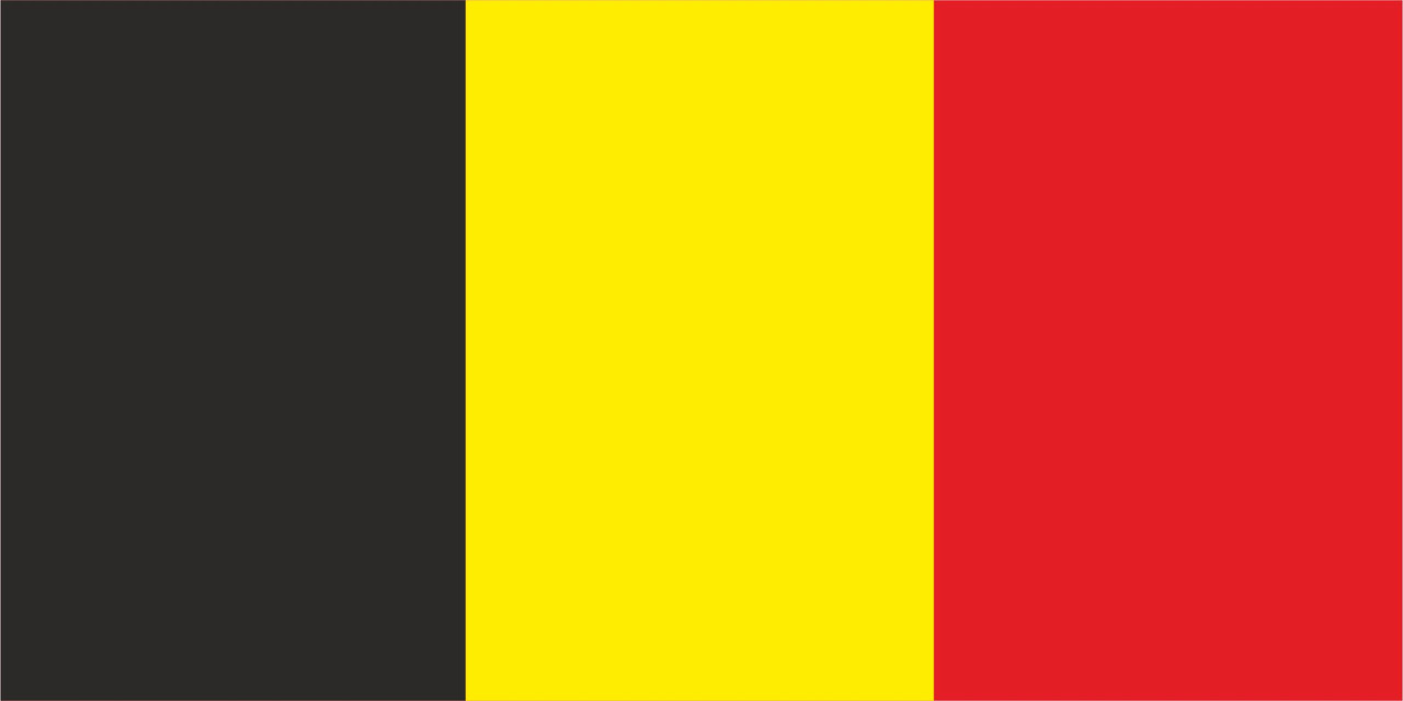 Флаг Бельгии размер 1 х 2 метра. - фото 1 - id-p15214893