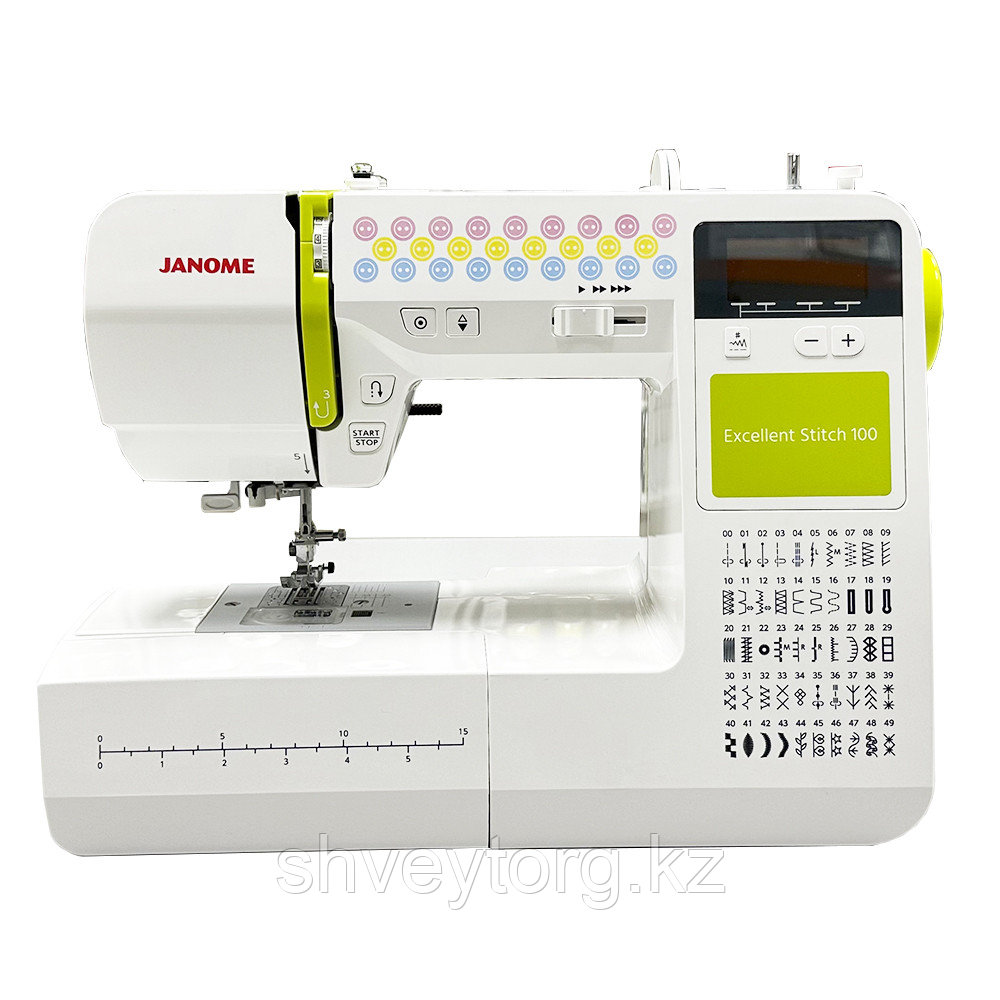 Компьютерная швейная машина Janome Excellent Stitch 100