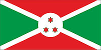 Флаг Бурунди размер 1 х 2 метра.