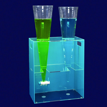 Стойки для конусов Imhoff, ПММА/сталь ISOLAB, фото 2