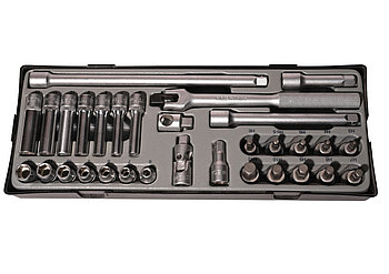 3/8" Набор инструмента (31пр.) (в лотке)