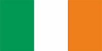 Флаг Ирландии размер 1 х 2 метра.