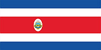 Флаг Коста-Рики размер 1 х 2 метра.