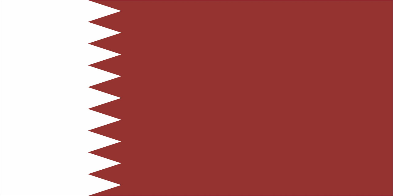 Флаг Катара размер 1 х 2 метра. - фото 1 - id-p15215449
