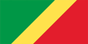 Флаг Конго Браззавиль размер 1 х 2 метра.